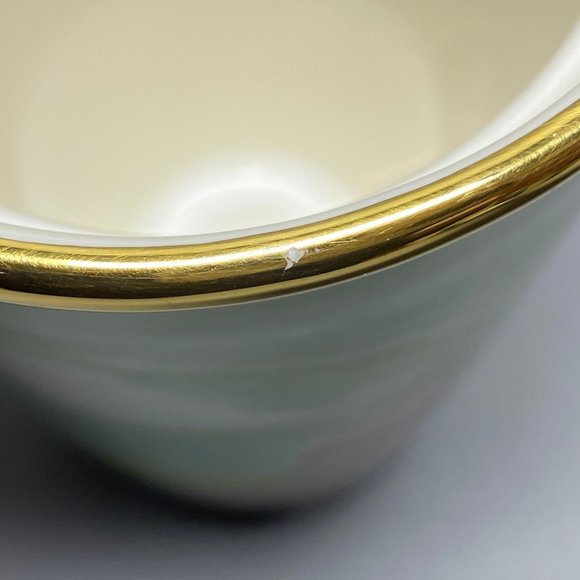 Starbucks 2014 Watercolor Floral 10 oz Ceramic Traveler Tumbler Mug Red Lid - Picture 8 of 12